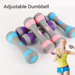 Adjustable Dumbbells Set For Home Gym Exercise Strength Training