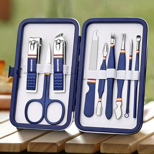 13pcs Nail Clipper Scissors Ear Picking Set Personal Care Accessories