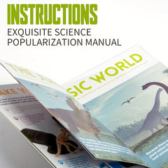 Dinosaur Playset DIY Habitat Kit Encourages Imagination & More