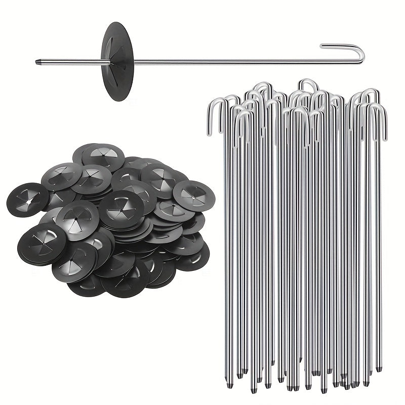 10pcs Solar Panel Bird Guard Fastener Clips - Stainless Steel