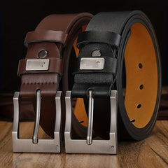 Men's Vintage Faux Leather Pants Belt