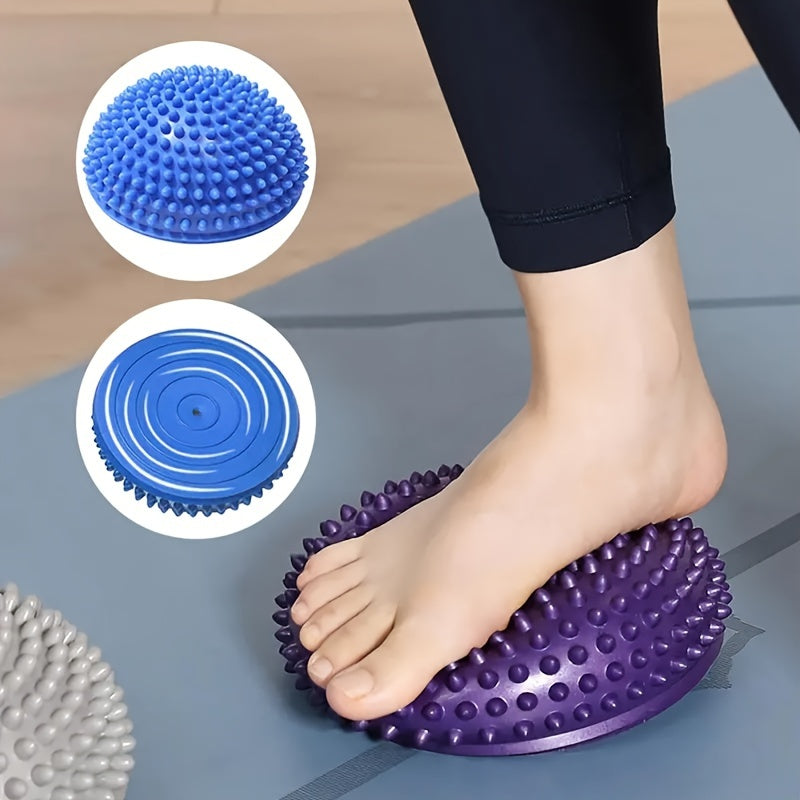 Fitness Yoga Massage Ball Half Round Sensory Balance Training Ball