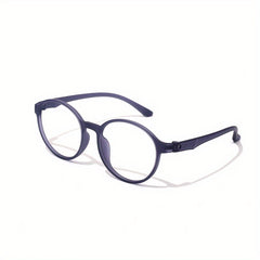 Men's Round Frame Reading Glasses Ultra Light Casual Eyeglasses