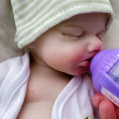 6inch Full Body Silicone Bebe Reborn Doll Lifelike Newborn Doll