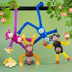 DIY Telescopic Animal Toys 4 Packs - Fun Decompression Toys for Kids