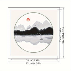 DIY Cross Stitch Kit Scenery Pattern Material Package Bedroom Decoration