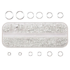 Mixed Size Ring DIY Set 4mm 5mm 6mm 7mm 8mm 10mm