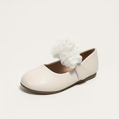 Girls Solid Flat Shoes Lightweight Dress Shoes for Party Spring
