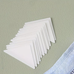 Collar Sticker For Shirt Anti-roll Inner Shaper Adhesive Pads - Pack of 30