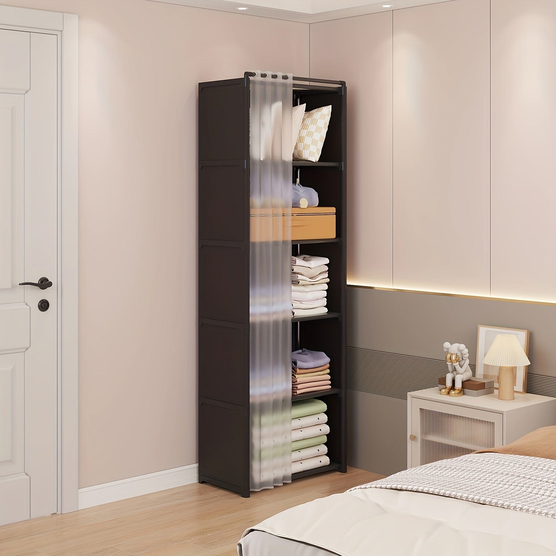 Floor Mounted Storage Cabinet - Multifunctional Bookshelves