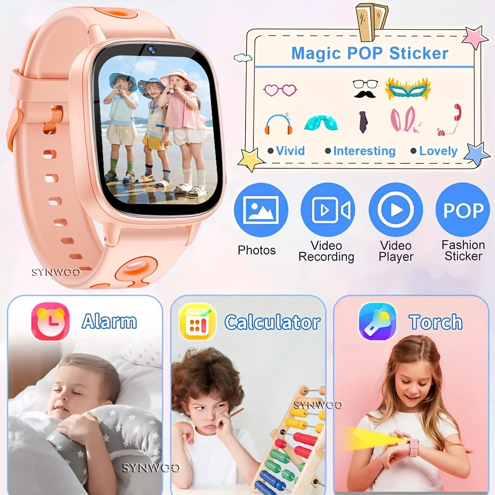Synwoo Girls' Smartwatch Camera Video Games Calculato...