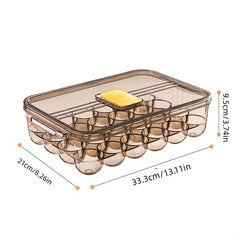 Portable Egg Storage Box Refrigerator Containers