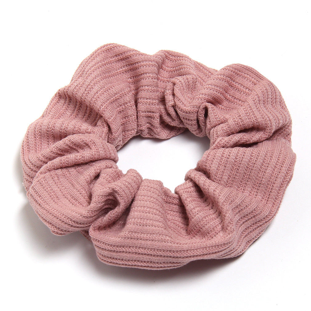 Solid Elastic Scrunchie For Women Girls Sleep Soft Scrunchies