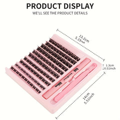 DIY Lash Extension Kit with Strong Hold Lash Bond & Seal, Tweezers