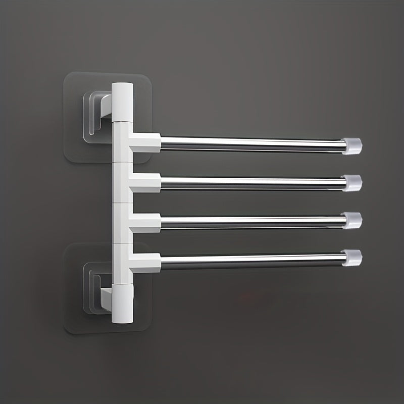 Swivel Towel Bar Stainless Steel Wall Mounted Towel Holder