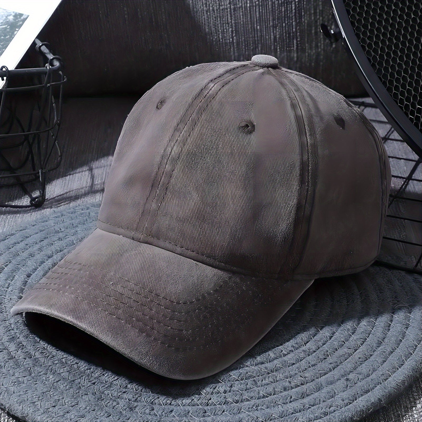 Unisex Cotton Baseball Cap Lightweight Distressed Dad Hat Casual Sun Hat