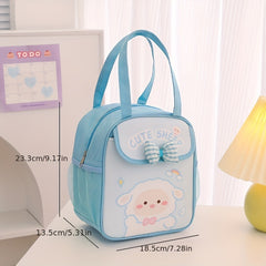 Large Capacity Portable Insulated Lunch Bag for School Work Picnic