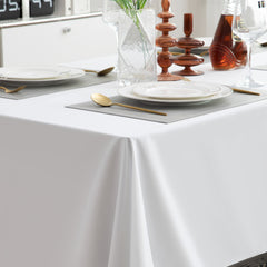 Polyester Waterproof Tablecloth Rectangle Style Table Cloth