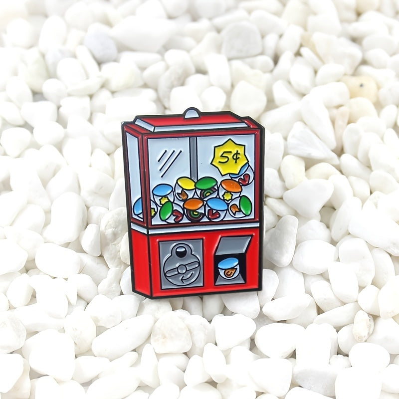 Egg Game Console Brooch with Creative Twist