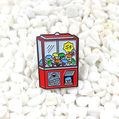 Egg Game Console Brooch with Creative Twist