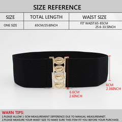 Elastic Belt Women's Dresses Sweater Decorative Breathable Waist Belt
