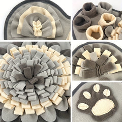 Foldable Dog Snuffle Mat Slow Feeding Puppy Sniffing Pad