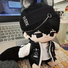 7inch Doll Clothes Set with Hairband Jacket Coat Underwear Pants
