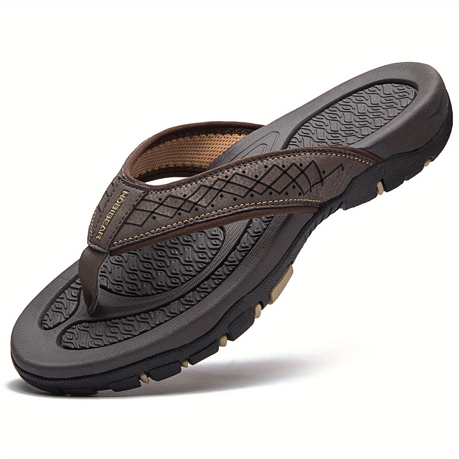 Men's Thong Sandals Non Slip Flip Flops Toe Post Slides