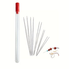 Beading Needles Set 5 Sizes Seed Beads Needles Big Eye Collapsible