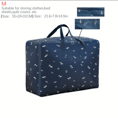 Large Capacity Quilt Storage Bag Foldable Clothes Packing Cube Organizer