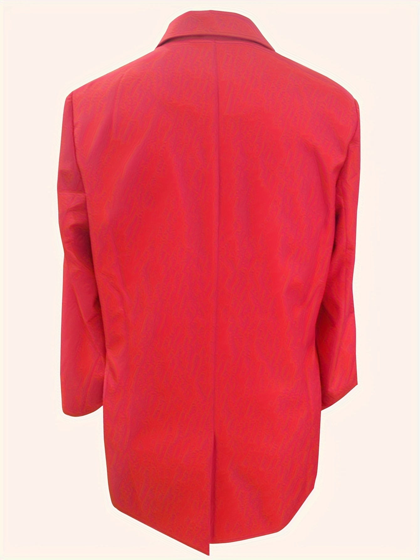 Women's Plus Size Casual Blazer Long Sleeve Double Breast Button