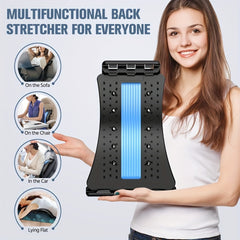 Back Stretcher Lumbar Board Massager for Herniated Disc