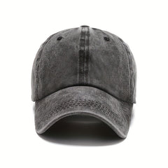 Vintage Hip Hop Baseball Cap Washed Distressed Unisex Denim Sun Hat