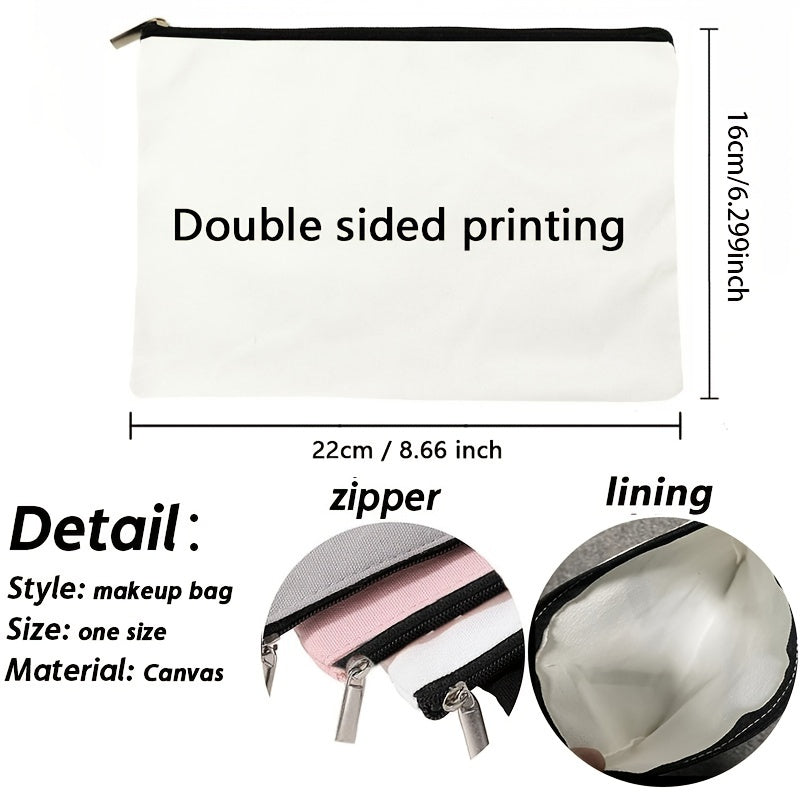 Frog Pattern Cosmetics Bag Toiletry Travel Storage Pouch