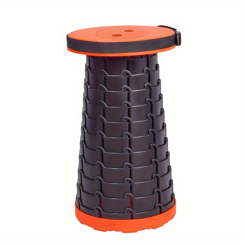 Portable Folding Stool Lightweight Plastic Stool With Carry Bag