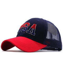 Embroidered Baseball Cap Adjustable Hip Hop Trucker Sun Hat