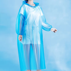 1pc Disposable Raincoat Portable Thickened Men's And Women's Raincoat