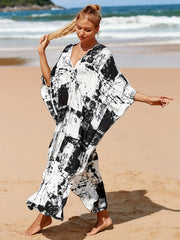  Tie Dye Cover Up Dress