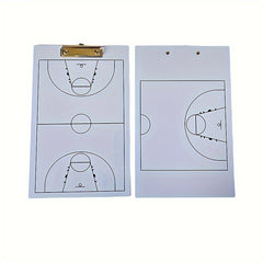 Erasable Basketball Demonstration Board - Coaching Clipboard