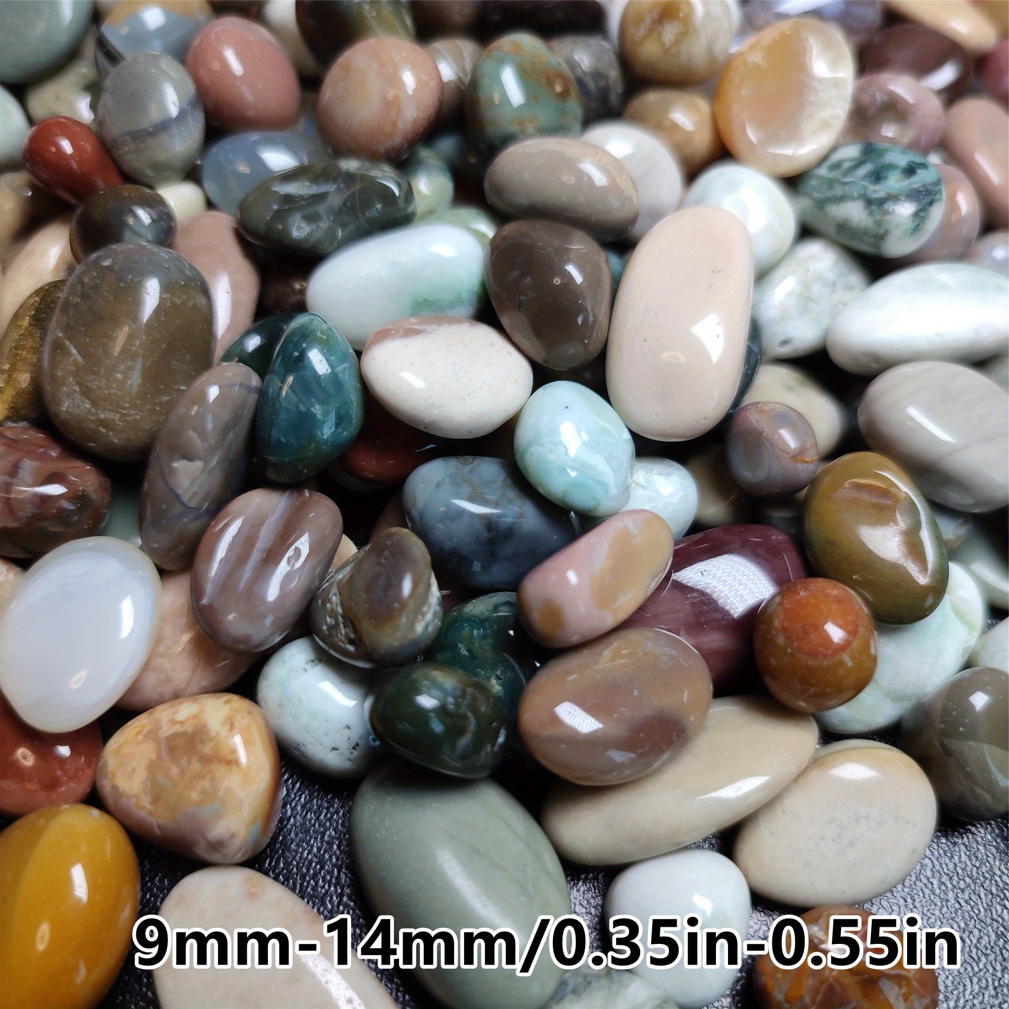 100g Agate Polishing Stone for Fish Box Decorative Stone