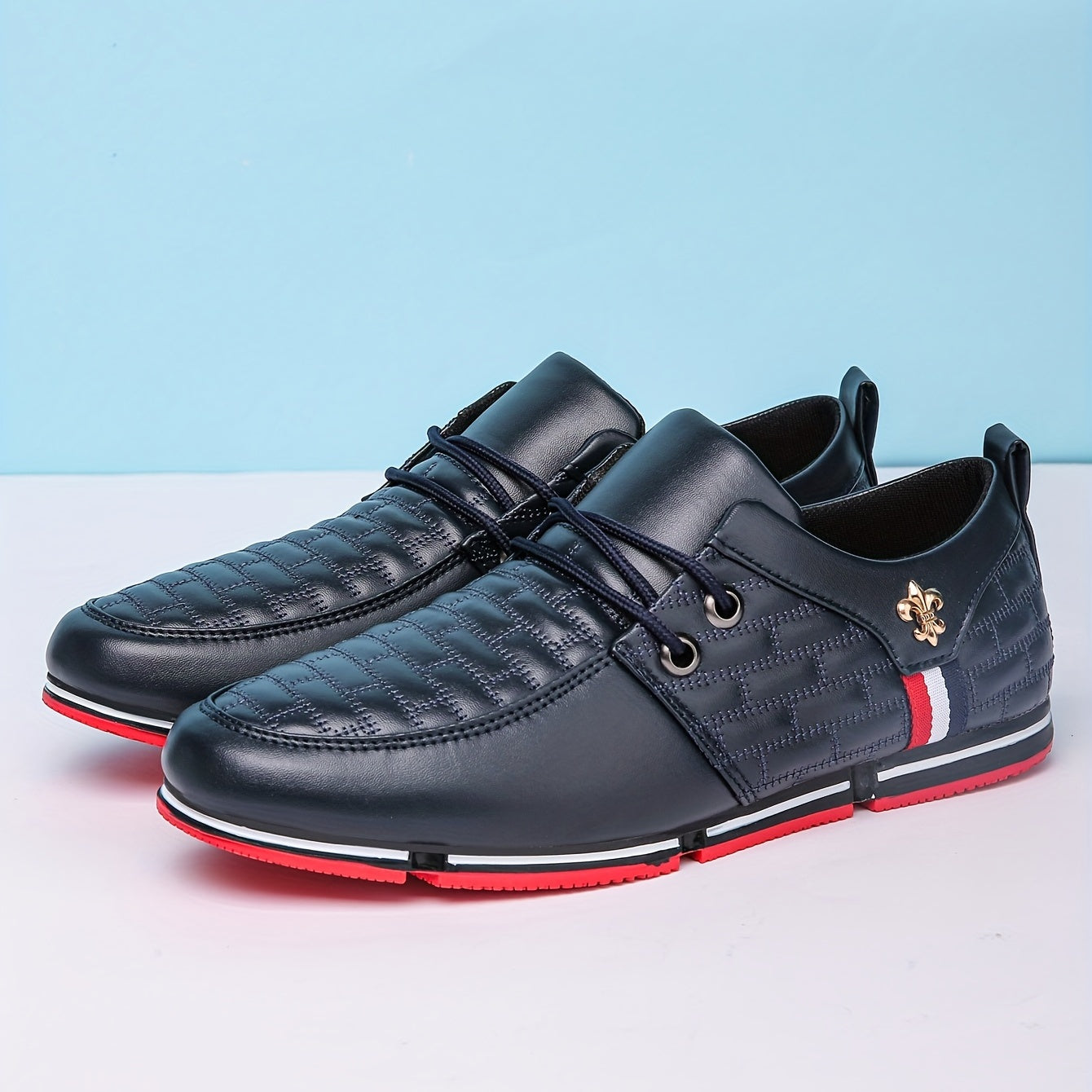 Men's Slip On Dress Shoes Lightweight Non Slip Formal Shoes for Wedding