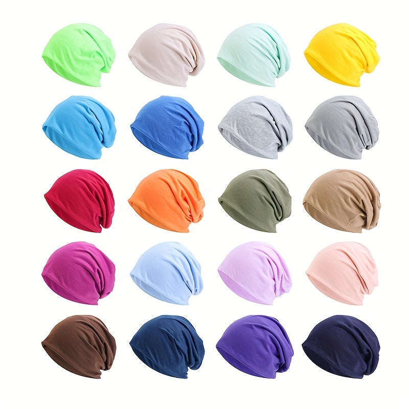 Beanie Hat Elastic Slouchy Chemo Cap For Men Women