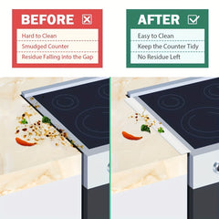 1pc Silicone Stove Gap Cover Kitchen Counter Gap Filler Heat Resistant