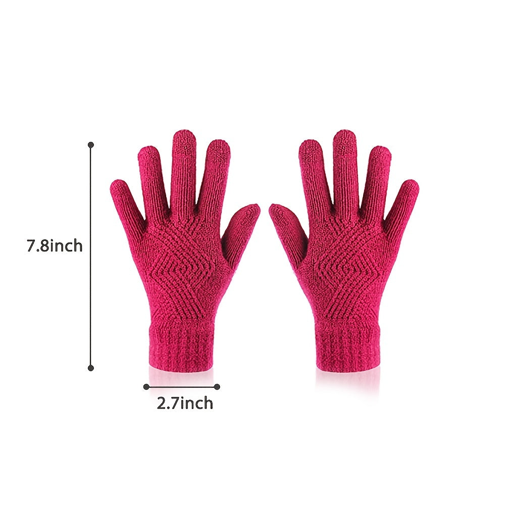 Winter Touch Screen Gloves For Men Thermal Warm Snow Weather Unisex