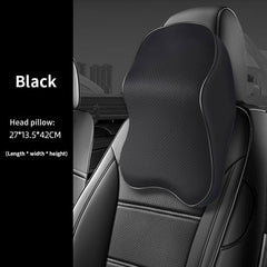 PU Leather Car Headrest Pillow for Comfortable Driving