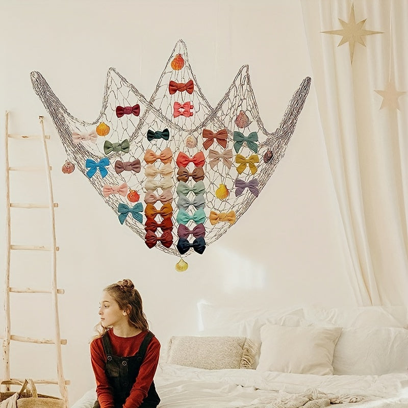 Natural Fish Net Fishnet Decoration Hawaiian And Pirate Party