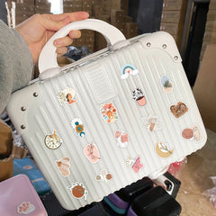53pcs Boho Style Stickers for Laptops Journals Bottles Home Decor