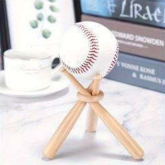 3pcs Baseball Display Stand Triangle Base Small Ball Storage Organizer