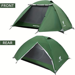 2-Person Lightweight Backpacking Tent with Awning Vestibule