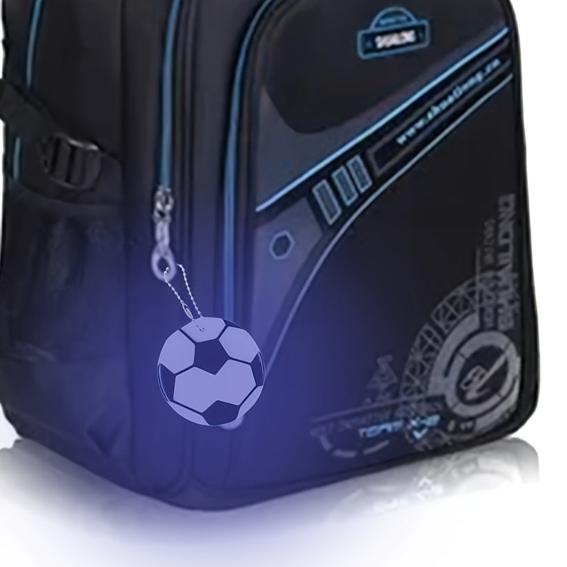 Football Reflective Pendant Keychain Bag Backpack Hanging Pendant
